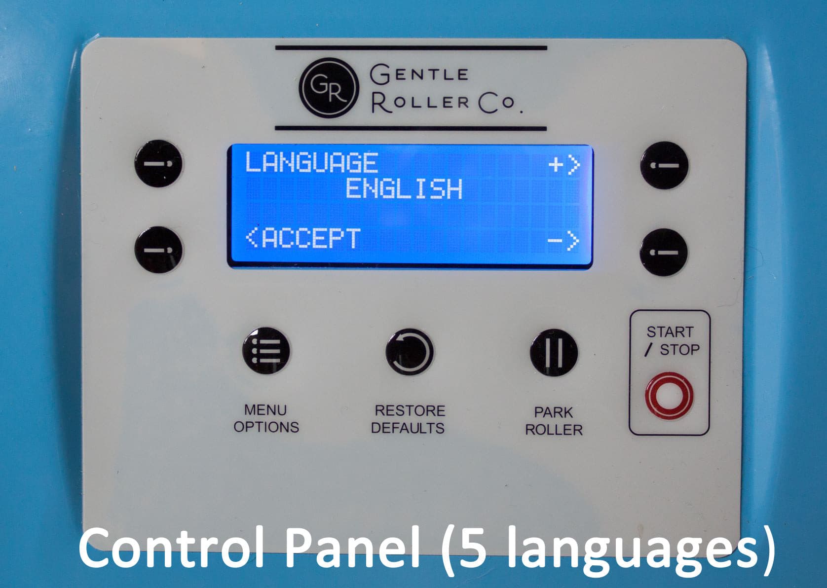 Gentle Roller wet felt rolling machine control panel