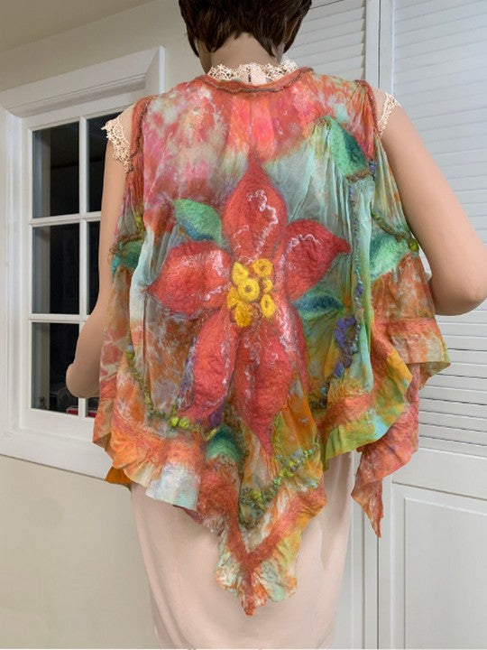 Short Sleeve Vest - Breezy Marguerite