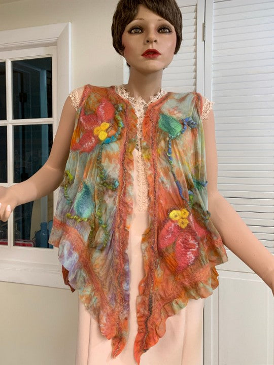 Short Sleeve Vest - Breezy Marguerite