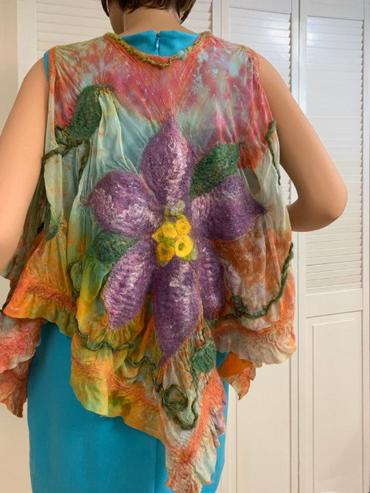 Short Sleeve Vest - Breezy Marguerite