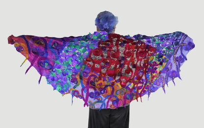 Large Colourful Wrap