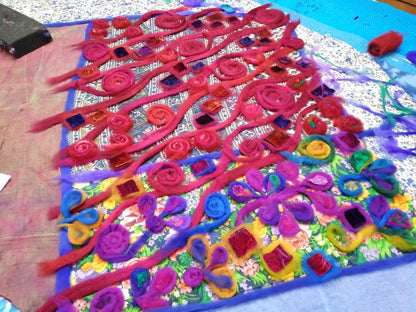 Large Colourful Wrap