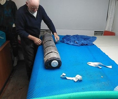 Large Sheep Fleece Rug